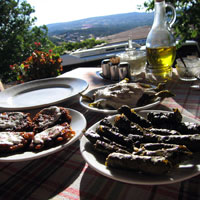 Turkish meal in Assoss