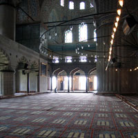 Quiet in the mosque