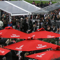 Hospitality umbrellas
