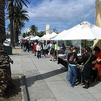 Sunday market at St Kilda