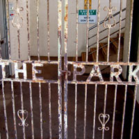 the park gates