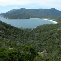 Wineglass Bay from the lookout