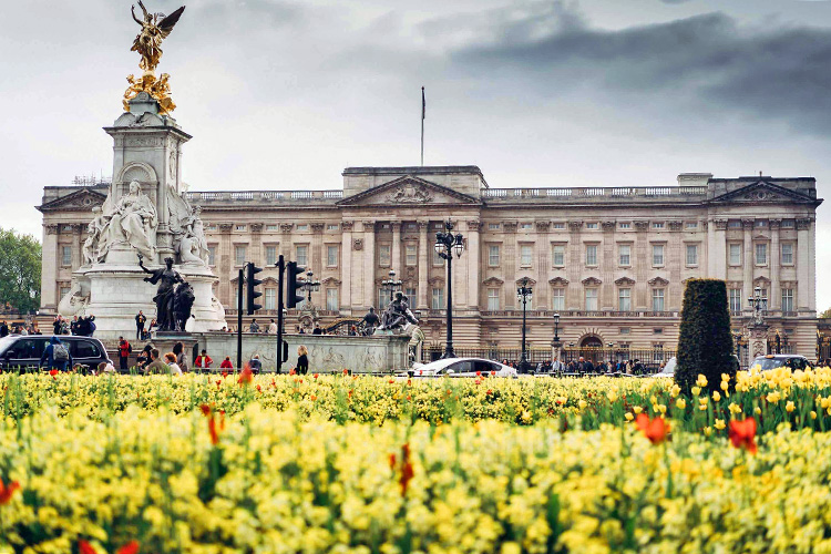 Buckingham Palace in London 