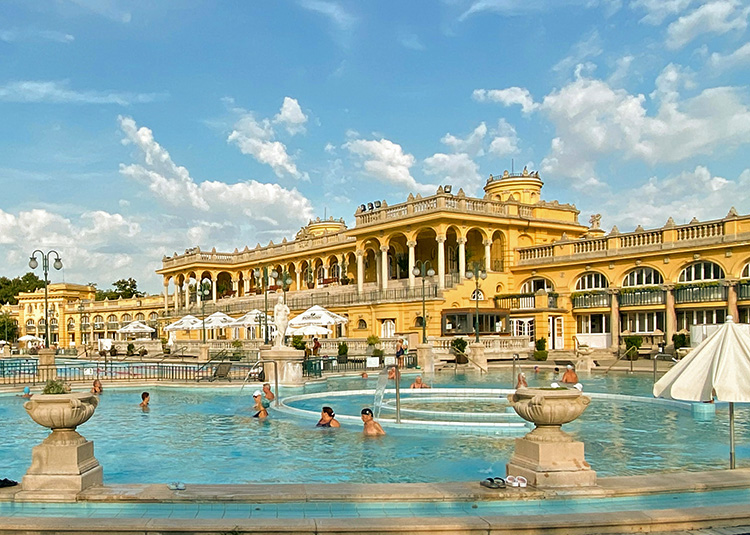 Szechenyi Baths in Budapest