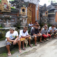 waiting in Bali