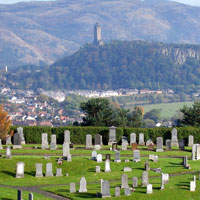 Wallace Monument in the distance