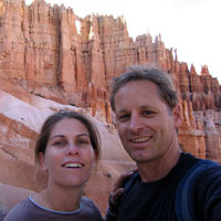 Clare and Rob at Bryce Canyon