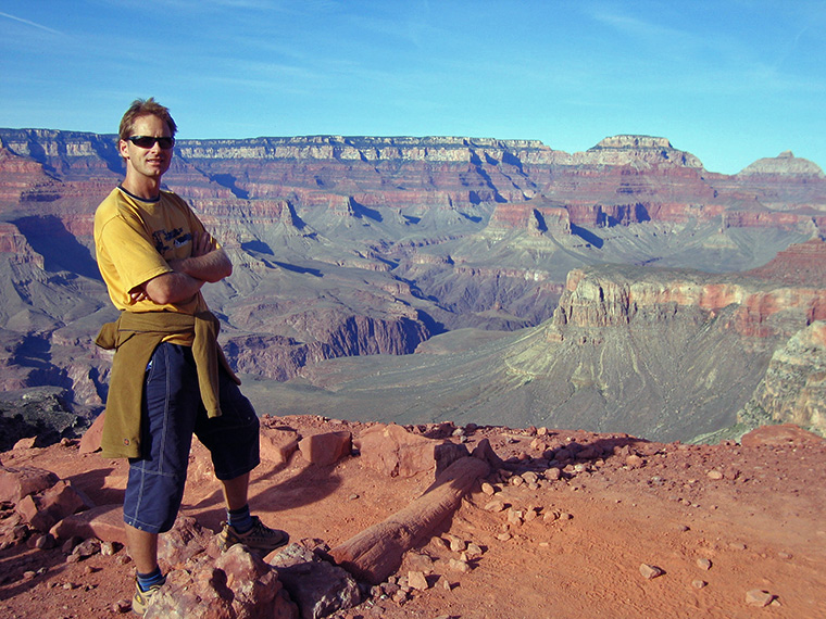 One the edge - Grand Canyon USA