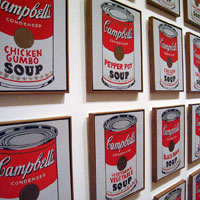 Andy Warhol's Soup Cans