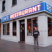 Seinfeld's Tom's Diner
