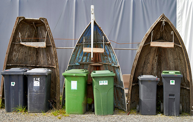 green waste bins