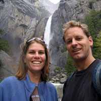 Clare and Rob at Yosemite