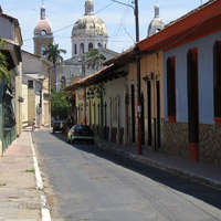 Spanish colonial street